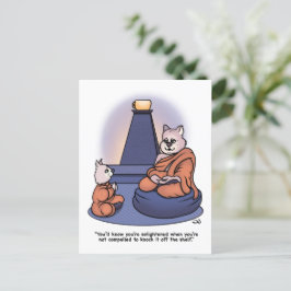 啓発された ポストカード