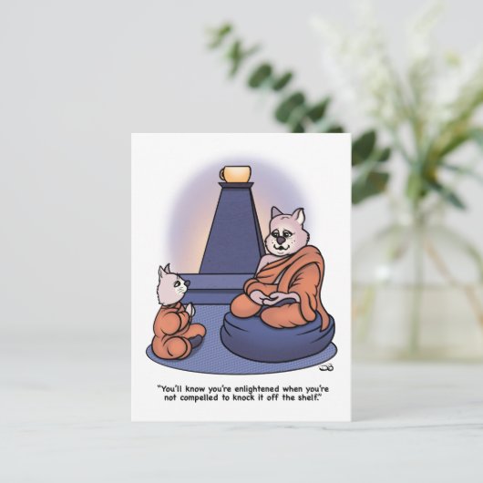 啓発された ポストカード (スタンド正面)