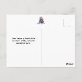 啓発された ポストカード (裏面)