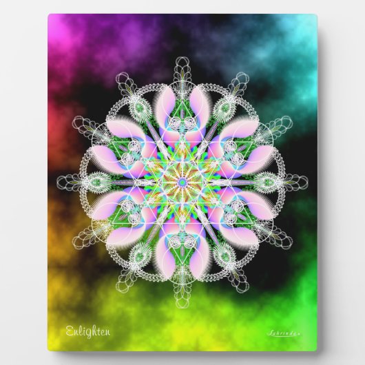 啓発する フォトプラーク (正面)