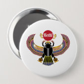 啓発の記号をどこでも広げて下さい 缶バッジ (正面&裏面)