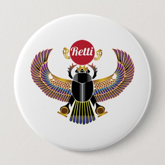 啓発の記号をどこでも広げて下さい 缶バッジ (正面)