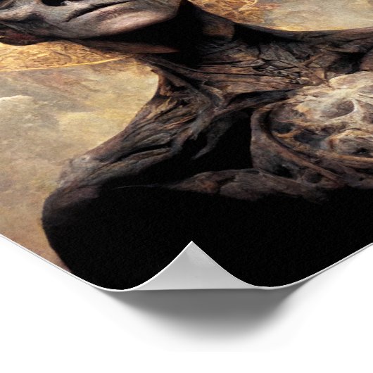 啓発ファンタジーSci-Fiアートポスター ポスター (角)