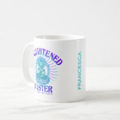 啓発マスター：ヨギと禅のスピリチュアルギフト コーヒーマグカップ (正面左)