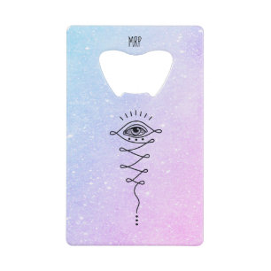 啓発及び夢への*~*の第3目* クレジットカード栓抜き