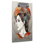 啓発美しい クリップボード (右)