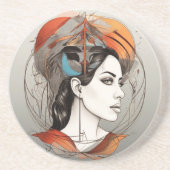 啓発美しい コースター (正面)