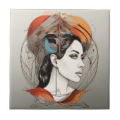 啓発美しい タイル (正面)