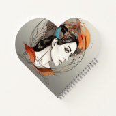 啓発美しい ノートブック (裏面)