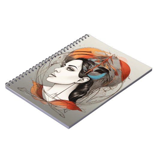 啓発美しい ノートブック (左側)