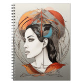 啓発美しい ノートブック (正面)