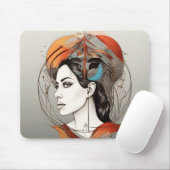 啓発美しい マウスパッド (マウス)