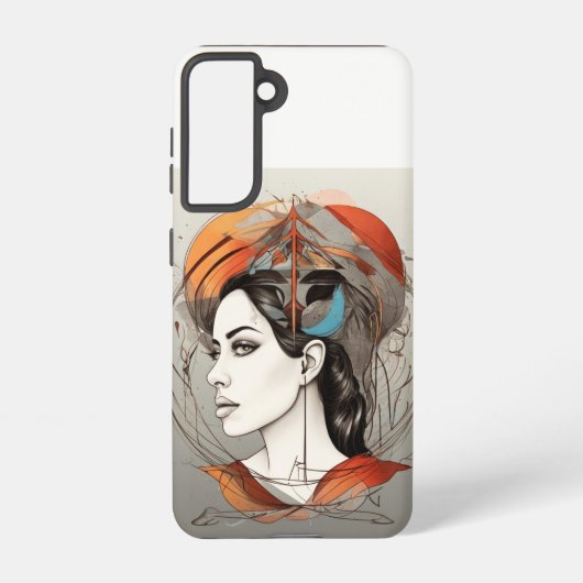 啓発美しい SAMSUNG GALAXYケース (裏面)