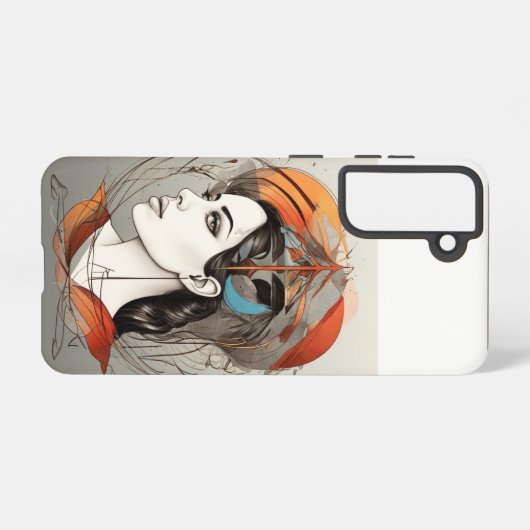 啓発美しい SAMSUNG GALAXYケース (裏面横)