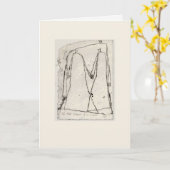 啓発 カード (黄色い花)