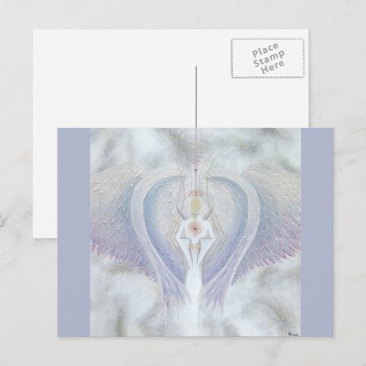 啓示の天使 - ポストカード (正面/裏面)