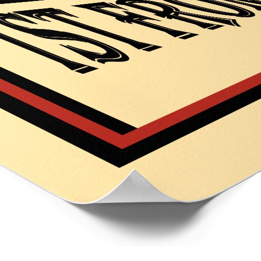 啓示の獣 ポスター (角)