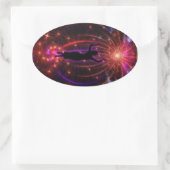 啓示 楕円形シール (バッグ)