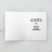 啓蒙おもしろい誕生日 カード (内部)