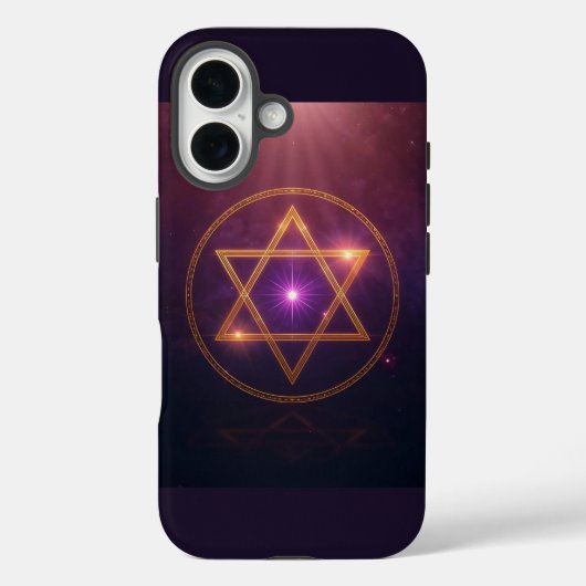啓蒙されたバランスの宇宙の星 Case-Mate iPhoneケース (裏面)