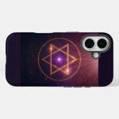 啓蒙されたバランスの宇宙の星 Case-Mate iPhoneケース (裏面 (横))