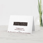 啓蒙 – グリーティングカード (裏面)