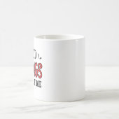 善いことには時間がかかる コーヒーマグカップ (中央)