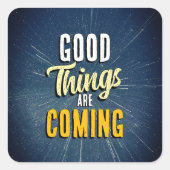 善い事は来の スクエアシール (正面)