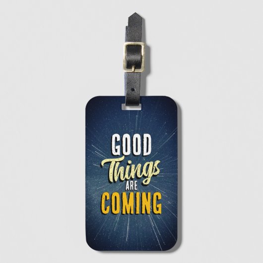 善い事は来の ラゲッジタグ (正面縦)