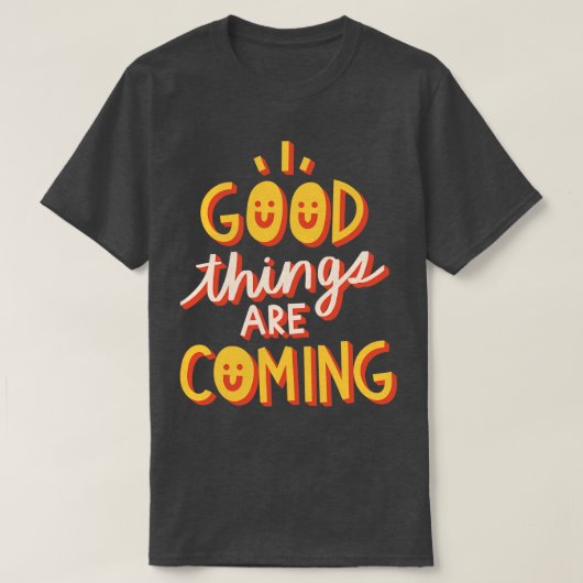 善い事は来の Tシャツ (デザイン正面)