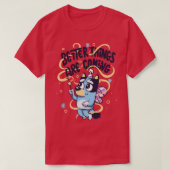 善い事は来妖犬だ Tシャツ (デザイン正面)