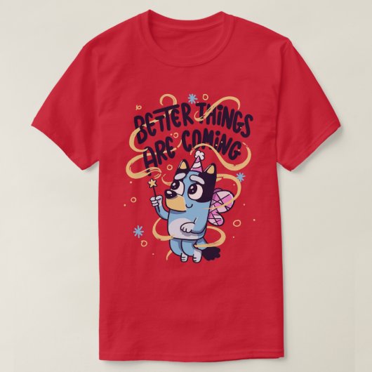 善い事は来妖犬だ Tシャツ (デザイン正面)