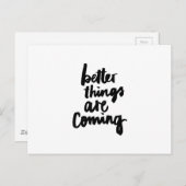 善い事は来引用文だ ポストカード (正面/裏面)