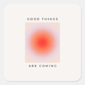 善い事は来引用文 スクエアシール (正面)