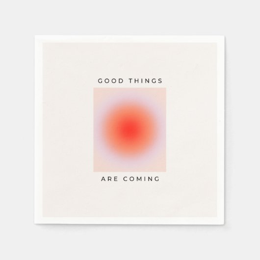 善い事は来引用文 スタンダードカクテルナプキン (正面)