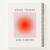 善い事は来引用文 ノートブック (裏面)