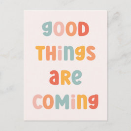 善い事は来引用文 ポストカード