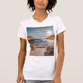 善い事は終来わりだ Tシャツ (正面)