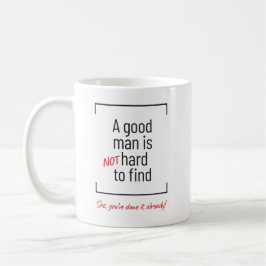 善い人は懸命ではない、冗談 コーヒーマグカップ