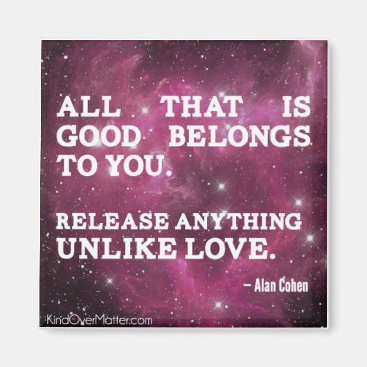 善い物は君の物だ マグネット (正面)