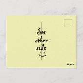 善い物は来好感動的い ポストカード (裏面)