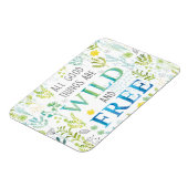 善い物は皆荒々しく自由だ マグネット (左側)