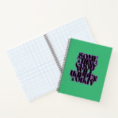 善い物,現感動的現,緑 ノートブック (内部)