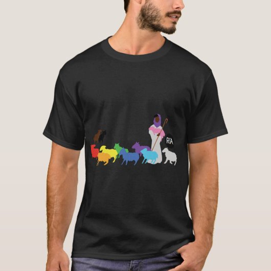 善き羊飼いの少年 Tシャツ (正面)