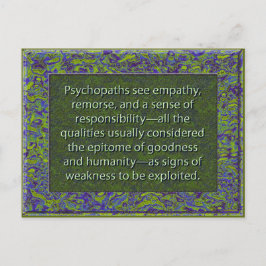 善と人道の典型 ポストカード