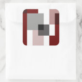 善と悪とアイディア[詳細良い] スクエアシール (バッグ)