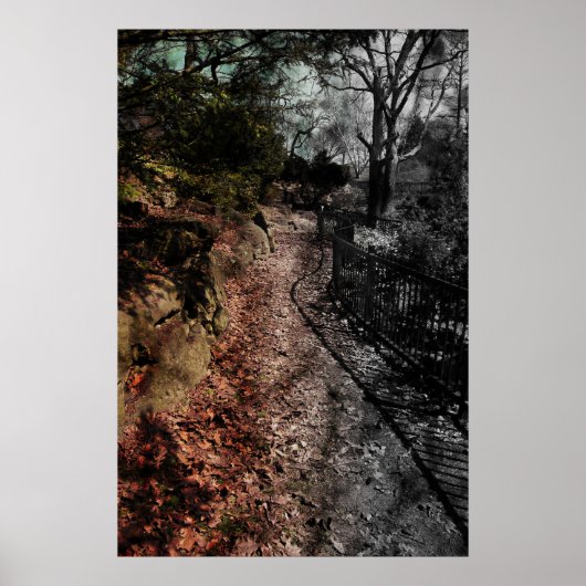 善と悪の庭…私はラインを歩く ポスター (正面)