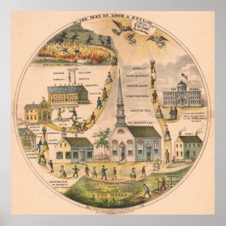 善と悪の道 ポスター