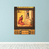 善と悪:軽蔑, 1832 (89709の詳細) (油) キャンバスプリント (インサイチュ (ウッドフロア))