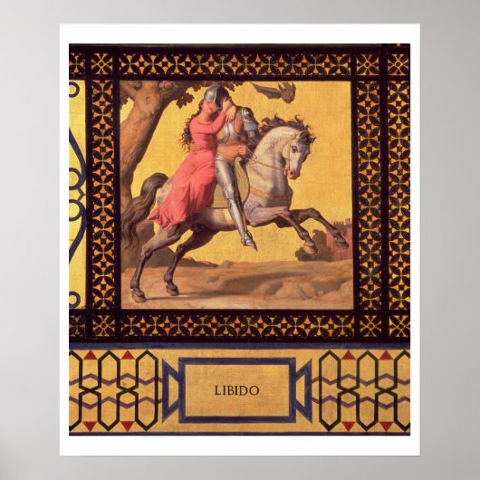 善と悪： Libido, 1832 (89709詳細) (油) ポスター (正面)